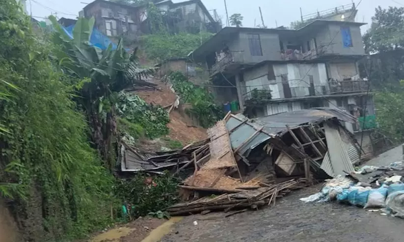 Nagaland landslide Nagaland landslide