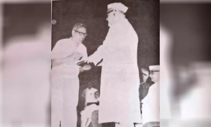 മലയാള സിനിമക്ക് ആദ്യമായി ദേശീയ പുരസ്കാരമെത്തിച്ച ടി.കെ. പരീക്കുട്ടി ഓർമയായിട്ട് ഇന്ന് 57 വർഷം മലയാള സിനിമക്ക് ആദ്യമായി ദേശീയ പുരസ്കാരമെത്തിച്ച ടി.കെ. പരീക്കുട്ടി ഓർമയായിട്ട് ഇന്ന് 57 വർഷം