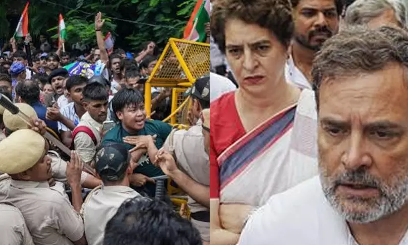 സി.ജെ.പി മാർച്ചിനിടെ പൊലീസ് മർദിച്ച 20കാരി വെന്റിലേറ്ററിൽ; രാഹുൽ ഗാന്ധിയും കെജ്രിവാളും ആശുപത്രിയിലെത്തി, അടിയന്തര യോഗം വിളിച്ച് നദ്ദ സി.ജെ.പി മാർച്ചിനിടെ പൊലീസ് മർദിച്ച 20കാരി വെന്റിലേറ്ററിൽ; രാഹുൽ ഗാന്ധിയും കെജ്രിവാളും ആശുപത്രിയിലെത്തി, അടിയന്തര യോഗം വിളിച്ച് നദ്ദ