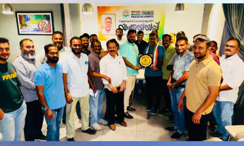 നാട്ടിലേക്ക് മടങ്ങുന്ന സുലൈമാൻ കൊടുങ്ങല്ലൂരിന് യാത്രയയപ്പ് നൽകി