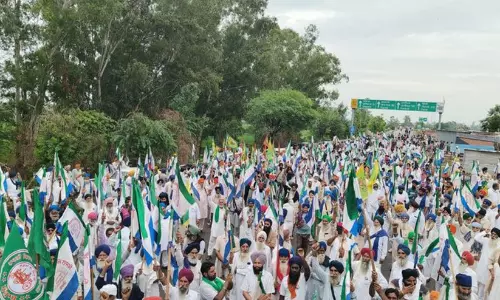 കിസാൻ മഹാപഞ്ചായത്ത്: ശംഭു അതിർത്തി അടച്ച് ഹരിയാന സർക്കാർ