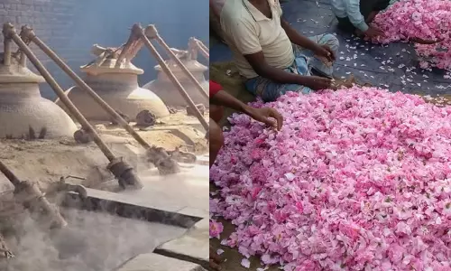 വിറകടുപ്പിൽ വാറ്റിയെടുക്കുന്ന മണ്ണിന്‍റെയും മുല്ലപ്പൂവിന്‍റെയും അത്തർ മണക്കുന്ന ഇന്ത്യൻ നഗരം