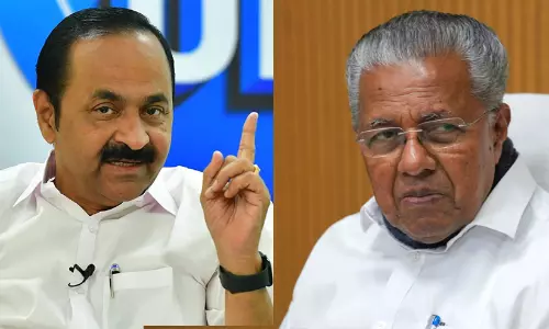 വഖഫ് ബോർഡിൽ അമുസ്ലിം അംഗങ്ങളെ നിയമിക്കാമെന്ന് സമ്മതിച്ചത് മുൻ സർക്കാർ, പിണറായി വർഗീയത പരത്തുന്നു -വി.ഡി സതീശൻ വഖഫ് ബോർഡിൽ അമുസ്ലിം അംഗങ്ങളെ നിയമിക്കാമെന്ന് സമ്മതിച്ചത് മുൻ സർക്കാർ, പിണറായി വർഗീയത പരത്തുന്നു -വി.ഡി സതീശൻ