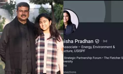 സി.ജെ.പി പ്രതിഷേധത്തിന് പിന്നാലെ സൈബർ ആക്രമണം; ഇൻസ്റ്റാഗ്രാം അക്കൗണ്ട് നീക്കം ചെയ്ത് കേന്ദ്ര വിദ്യാഭ്യാസ മന്ത്രി ധർമ്മേന്ദ്ര പ്രധാന്റെ മകൾ