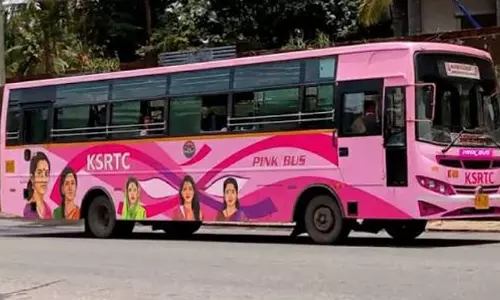 വനിതകളുടെ രാത്രികാല സുരക്ഷ ലക്ഷ്യമിട്ട് കെ.എസ്.ആർ.ടി.സി പിങ്ക് ബസ് സർവീസ് നാളെ മുതൽ വനിതകളുടെ രാത്രികാല സുരക്ഷ ലക്ഷ്യമിട്ട് കെ.എസ്.ആർ.ടി.സി പിങ്ക് ബസ് സർവീസ് നാളെ മുതൽ