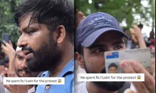 കേന്ദ്രസർക്കാറിന്റെ ഏകാധിപത്യ നിലപാടുകളിൽ പ്രതിഷേധിക്കാനാണ് വന്നത്, പണം നോക്കിയില്ല; ഒരു ലക്ഷത്തോളം രൂപ ചെലവഴിച്ച് ഡൽഹിയിലെത്തി യുവാവ് കേന്ദ്രസർക്കാറിന്റെ ഏകാധിപത്യ നിലപാടുകളിൽ പ്രതിഷേധിക്കാനാണ് വന്നത്, പണം നോക്കിയില്ല; ഒരു ലക്ഷത്തോളം രൂപ ചെലവഴിച്ച് ഡൽഹിയിലെത്തി യുവാവ്