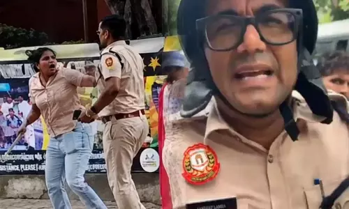 സി.ജെ.പി പ്രതിഷേധത്തിനിടെ യുവതിയുടെ മുഖത്തടിച്ചു; പൊലീസ് ഉദ്യോഗസ്ഥനെ ഡ്യൂട്ടിയിൽനിന്ന് നീക്കി ഡൽഹി ഹൈകോടതി