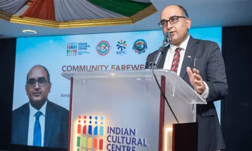 ഇന്ത്യൻ അംബാസഡർ വിപുലിന് ഇന്ത്യൻ സമൂഹത്തിന്റെ യാത്രയയപ്പ്