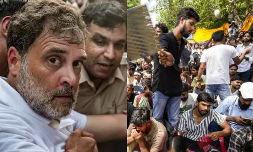 വിദ്യാർഥികളെ ഭീഷണിപ്പെടുത്തരുത്; പ്രക്ഷോഭത്തിൽ പങ്കെടുക്കരുതെന്ന് മുന്നറിയിപ്പ് നൽകിയ സർവകാലാശാലക്കെതിരെ രാഹുൽ ഗാന്ധി