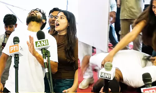 ധർമേന്ദ്ര പ്രധാൻ രാജിവെച്ചതറിയിച്ചപ്പോൾ അഭിജിത് ദീപ്കെയുടെ വൈകാരിക പ്രകടനം ഇങ്ങനെ