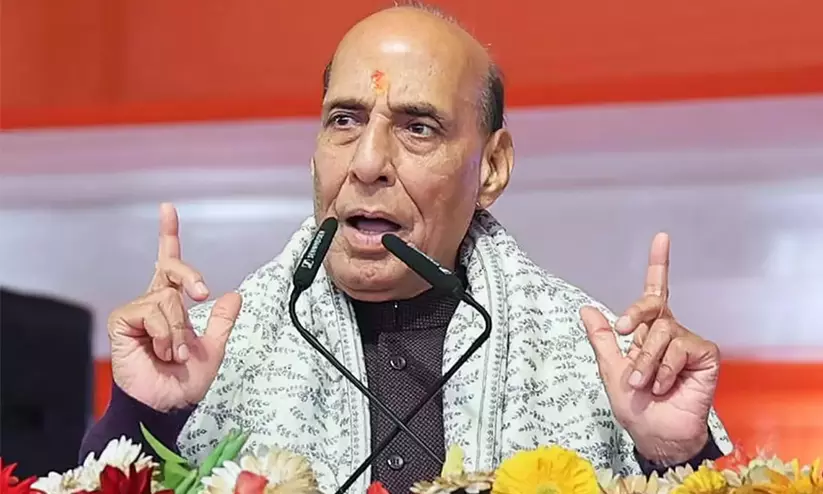 ഇന്ത്യ സാങ്കേതികവിദ്യയുടെ ഡാറ്റാ സെന്ററുകൾ നിർമിക്കുമ്പോൾ, പാകിസ്താൻ ഇപ്പോഴും ഭീകരത വളർത്തുന്നു; കാർഗിൽ വിജയദിനത്തിൽ രാജ്നാഥ് സിങ്ങ് ഇന്ത്യ സാങ്കേതികവിദ്യയുടെ ഡാറ്റാ സെന്ററുകൾ നിർമിക്കുമ്പോൾ, പാകിസ്താൻ ഇപ്പോഴും ഭീകരത വളർത്തുന്നു; കാർഗിൽ വിജയദിനത്തിൽ രാജ്നാഥ് സിങ്ങ്