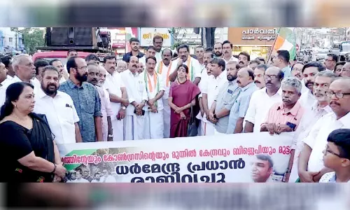 ധർമേന്ദ്ര പ്രധാന്റെ രാജി പ്രധാനമന്ത്രിയുടെ പതനത്തിന്റെ തുടക്കം -ആന്റോ ആന്റണി