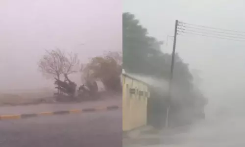 ഒമാനിൽ വിവിധയിടങ്ങളിൽ മഴ തുടരും; ഹജർ മലനിരകളിൽ ഇടിമിന്നലിനും കനത്ത മഴക്കും വാദികളിൽ മലവെള്ളപ്പാച്ചിലിനും സാധ്യത