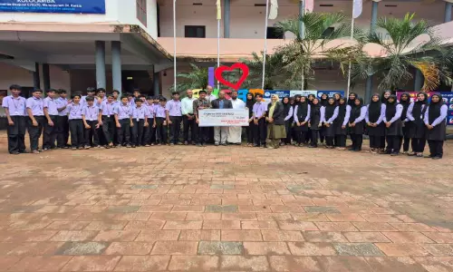 മാ​ധ്യ​മം ഹെ​ൽ​ത്ത്‌ കെ​യ​റി​ന് കോ​ലൊ​ള​മ്പ് അ​ൻ​സാ​ർ ഇം​ഗ്ലീ​ഷ് സ്കൂ​ൾ വി​ദ്യാ​ർ​ഥി​ക​ളു​ടെ കൈ​ത്താ​ങ്ങ്