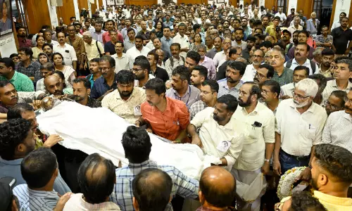 സ്വപ്നംകണ്ടത് ഗൾഫ് ജീവിതം, എത്തിപ്പെട്ടത് ഊരാളുങ്കലിൽ; വിടവാങ്ങിയത് കമ്പനിയെ ആ​ഗോ​ള നി​ല​വാ​ര​ത്തി​ലേ​ക്കു​യ​ർ​ത്തി​യ അ​തി​കാ​യ​ൻ