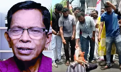 ടി.ജി. മോഹൻദാസിനെതിരെ പ്രതിഷേധിച്ച ഡിവൈഎഫ്ഐ പ്രവർത്തകർക്കെതിരെ കേസെടുത്തു ടി.ജി. മോഹൻദാസിനെതിരെ പ്രതിഷേധിച്ച ഡിവൈഎഫ്ഐ പ്രവർത്തകർക്കെതിരെ കേസെടുത്തു