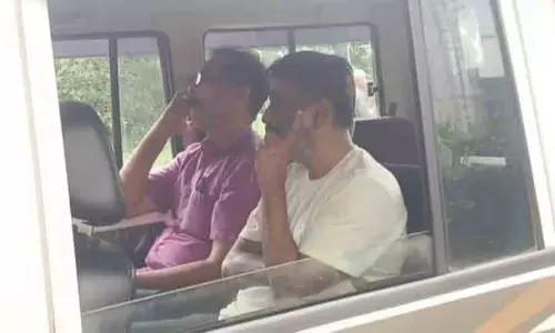 ‘സോറി സർ’ -വിതുമ്പി വിദ്യാർഥികൾ; എം.കെ. റാമിന്റെ തെളിവെടുപ്പിനിടെ നാടകീയ രംഗങ്ങൾ