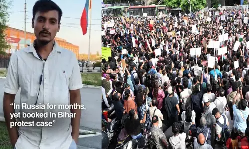 നാല് മാസമായി ഞാൻ നാട്ടിൽ പോലുമില്ല; സി.ജെ.പി പ്രതിഷേധത്തിൽ പങ്കെടുത്തതിന് റഷ്യയിലുള്ള യുവാവിനെതിരെ കേസ്