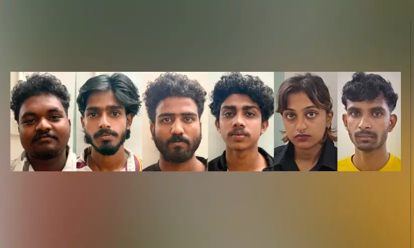 16കാരിയെ കൊണ്ടുപോയ ആറംഗ ലഹരിസംഘം പിടിയിൽ 16കാരിയെ കൊണ്ടുപോയ ആറംഗ ലഹരിസംഘം പിടിയിൽ