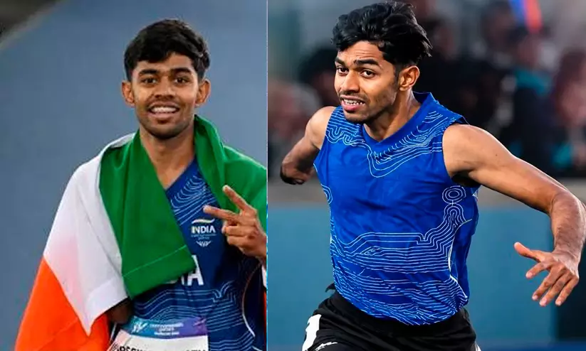 പൊന്നാ...നീ; 100 മീറ്ററിൽ വെള്ളിയുമായി മുഹമ്മദ് ബാസിൽ പൊന്നാ...നീ; 100 മീറ്ററിൽ വെള്ളിയുമായി മുഹമ്മദ് ബാസിൽ