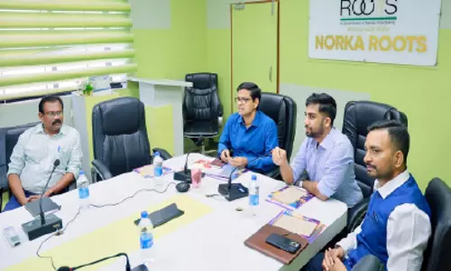 പ്രവാസികളുടെ ക്ഷേമം: ദുബൈ നിയുക്ത കോൺസൽ ജനറൽ നോർക്ക സെന്റർ സന്ദർശിച്ചു പ്രവാസികളുടെ ക്ഷേമം: ദുബൈ നിയുക്ത കോൺസൽ ജനറൽ നോർക്ക സെന്റർ സന്ദർശിച്ചു