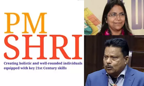 പി.എം ശ്രീ പദ്ധതി: സംസ്ഥാന സർക്കാറിന്റെ വാദങ്ങൾ പൊളിയുന്നു; പിന്മാറ്റം മറ്റ് ഫണ്ടുകളെ ബാധിക്കില്ലെന്ന് കേന്ദ്രം പി.എം ശ്രീ പദ്ധതി: സംസ്ഥാന സർക്കാറിന്റെ വാദങ്ങൾ പൊളിയുന്നു; പിന്മാറ്റം മറ്റ് ഫണ്ടുകളെ ബാധിക്കില്ലെന്ന് കേന്ദ്രം