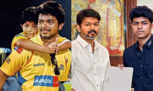ഹോളിവുഡ് താരം ജെയ്‌സൺ സ്റ്റാഥമിനൊപ്പം അച്ഛൻ നായകനാകുന്ന ചിത്രം സംവിധാനം ചെയ്യണം; അതാണ് ഏറ്റവും വലിയ സ്വപ്നം -വിജയ് യുടെ മകൻ