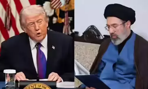 Donald Trump and Mojtaba Khamenei