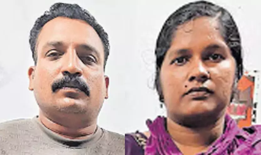 വയോധികയെ മർദിച്ചു; ആദ്യം ഒത്തുതീർപ്പാക്കി, വാർത്തയായതോടെ കേസെടുത്തു, മകനും മരുമകളും പിടിയിൽ വയോധികയെ മർദിച്ചു; ആദ്യം ഒത്തുതീർപ്പാക്കി, വാർത്തയായതോടെ കേസെടുത്തു, മകനും മരുമകളും പിടിയിൽ