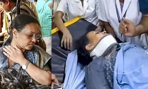 Former Health Minister Veena George injured
