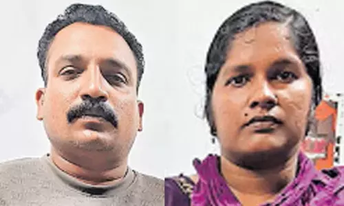 വയോധികയെ മർദിച്ചു; ആദ്യം ഒത്തുതീർപ്പാക്കി, വാർത്തയായതോടെ കേസെടുത്തു, മകനും മരുമകളും പിടിയിൽ
