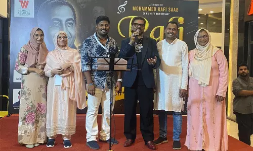 മുഹമ്മദ് റഫിയുടെ 46-ാം ചരമവാർഷികം: റഫി കി യാദേൻ സംഗീത സായാഹ്നം ശ്രദ്ധേയമായി മുഹമ്മദ് റഫിയുടെ 46-ാം ചരമവാർഷികം: റഫി കി യാദേൻ സംഗീത സായാഹ്നം ശ്രദ്ധേയമായി