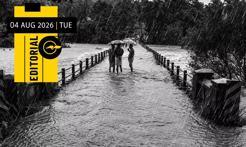 മഴക്കെടുതി: ദുരന്തനിരക്ക് കുറക്കാൻ വഴി തേടണം മഴക്കെടുതി: ദുരന്തനിരക്ക് കുറക്കാൻ വഴി തേടണം