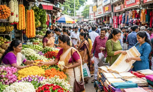 വിപണിയിൽ പൂവിളി വിപണിയിൽ പൂവിളി
