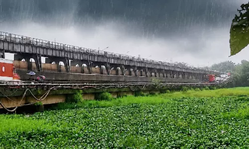 തണ്ണീർമുക്കം ബണ്ടിന് സമീപം പായലും കടകലും വ്യാപിക്കുന്നു