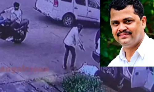 കർണാടകയിൽ കോൺഗ്രസ് നേതാവിനെ പട്ടാപ്പകൽ വെടിവെച്ചു കൊന്നു, പ്രതി പിടിയിൽ കർണാടകയിൽ കോൺഗ്രസ് നേതാവിനെ പട്ടാപ്പകൽ വെടിവെച്ചു കൊന്നു, പ്രതി പിടിയിൽ