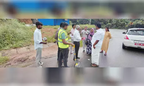 ദേശീയപാത നവീകരണം: സർവേ നടപടി ആരംഭിച്ചു ദേശീയപാത നവീകരണം: സർവേ നടപടി ആരംഭിച്ചു