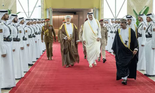 ഖത്തർ -ഒമാൻ ഉഭയകക്ഷി സഹകരണം: ഖത്തർ അമീർ -ഒമാൻ സുൽത്താൻ കൂടിക്കാഴ്ച നടത്തി