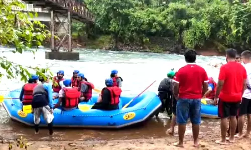 കാര്യങ്കോട് പുഴയില്‍ വീണ്ടും റാഫ്റ്റിങ് തുടങ്ങി