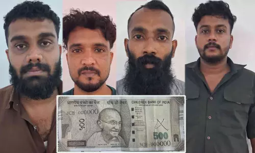 മാഹിയിൽ പെട്രോൾ പമ്പിൽ ഇന്ധനം നിറച്ച ശേഷം കള്ളനോട്ട് നൽകി; നാലംഗ സംഘം റിമാൻഡിൽ