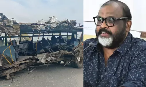 ബംഗളൂരു കെ.എസ്.ആർ.ടി.സി ബസപകടം; ഡ്രൈവറുടെയും കണ്ടക്ടറുടെയും കുടുംബത്തിന് അർഹമായ നഷ്ടപരിഹാരം -മന്ത്രി സി.പി. ജോൺ