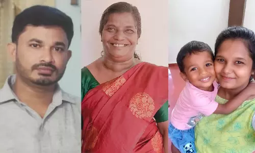 വെള്ളപ്പാച്ചിലിൽ വീണ മൂന്നു ജീവനുകൾക്ക് രക്ഷകനായി ബിനോയി വെള്ളപ്പാച്ചിലിൽ വീണ മൂന്നു ജീവനുകൾക്ക് രക്ഷകനായി ബിനോയി