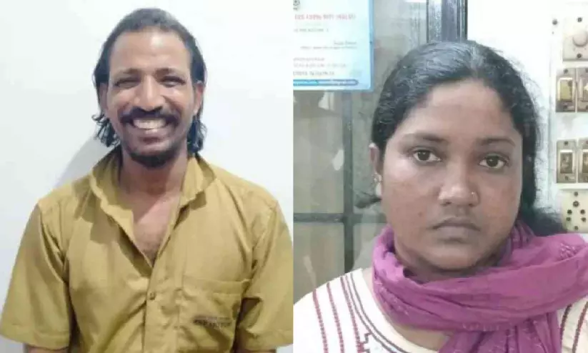 ഏഴുവയസ്സുകാരിക്ക് മർദനം; പിതാവും രണ്ടാനമ്മയും അറസ്റ്റില് ഏഴുവയസ്സുകാരിക്ക് മർദനം; പിതാവും രണ്ടാനമ്മയും അറസ്റ്റില്
