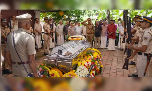 എം.പി പരമേശ്വരന് നാടിന്റെ വിട