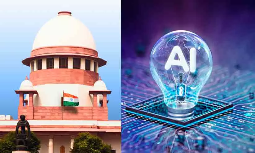 എ.ഐ ധാർമികത; മാർഗനിർദേശങ്ങൾ രൂപവത്കരിക്കാൻ കേന്ദ്രത്തോട് സുപ്രീംകോടതി എ.ഐ ധാർമികത; മാർഗനിർദേശങ്ങൾ രൂപവത്കരിക്കാൻ കേന്ദ്രത്തോട് സുപ്രീംകോടതി
