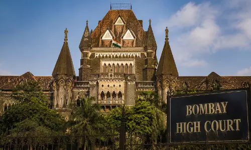 Exterior view of Bombay High Court building representing legal proceedings and bail hearings