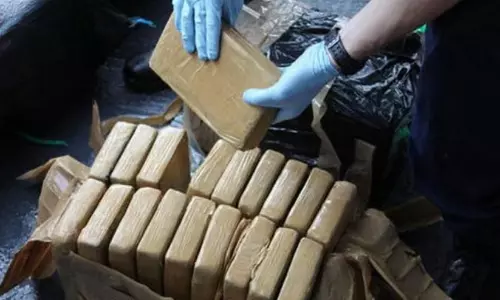 Representative image of seized narcotics and drug enforcement operations in Gujarat