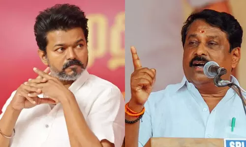 Tamil Nadu Chief Minister Joseph Vijay and BJP State President Nainar Nagendran