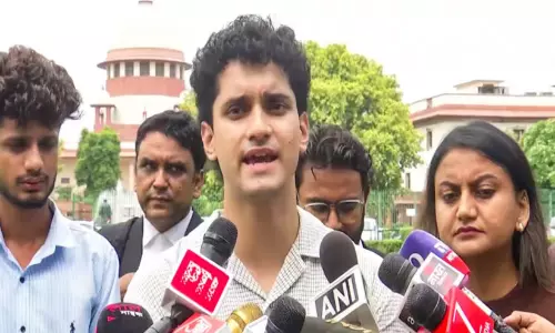 “പാർലമെന്റിനെ നിശ്ശബ്ദമാക്കാനാകില്ല”: നീറ്റ് യുജി ചോദ്യങ്ങൾ തള്ളിയതിൽ സി.ജെ.പി വക്താവ് സൗരവ് ദാസ് “പാർലമെന്റിനെ നിശ്ശബ്ദമാക്കാനാകില്ല”: നീറ്റ് യുജി ചോദ്യങ്ങൾ തള്ളിയതിൽ സി.ജെ.പി വക്താവ് സൗരവ് ദാസ്