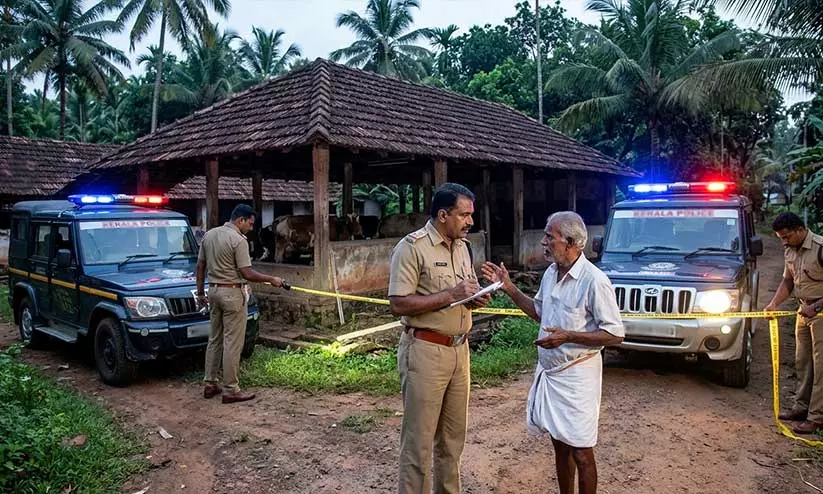 തൃശൂരിൽ നഗ്നനായെത്തിയ അജ്ഞാതൻ പശുക്കളെ പ്രകൃതി വിരുദ്ധ പീഡിനത്തിനിരയാക്കി; അക്രമിയെ തേടി പൊലീസ് തൃശൂരിൽ നഗ്നനായെത്തിയ അജ്ഞാതൻ പശുക്കളെ പ്രകൃതി വിരുദ്ധ പീഡിനത്തിനിരയാക്കി; അക്രമിയെ തേടി പൊലീസ്